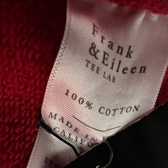 Frank Eileen Mini Belfast Crimson Red Size XS NWT - Picture 4 of 7